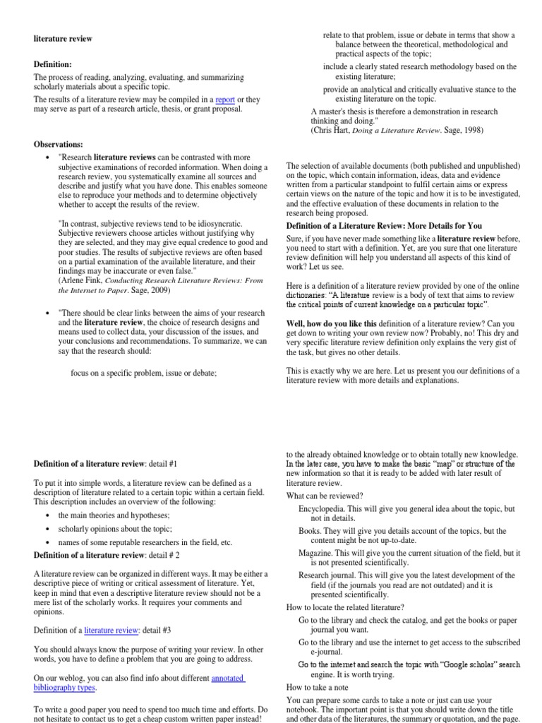 Review article meaning picture