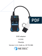 EVSE Adapteri A 1532 Pikaohje Version 1.1.2, Code No. 20 752 684