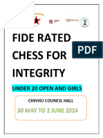 FIDE Rated Chess For Integrity