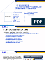 Presentasi Pelaksana Lapangan Pekerjaan Bronjong Jenjang 4