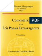 COMPLETO - VOLUME II - Comentário Leis Penais Extravagantes - Paulo Pinto de Albuquerque