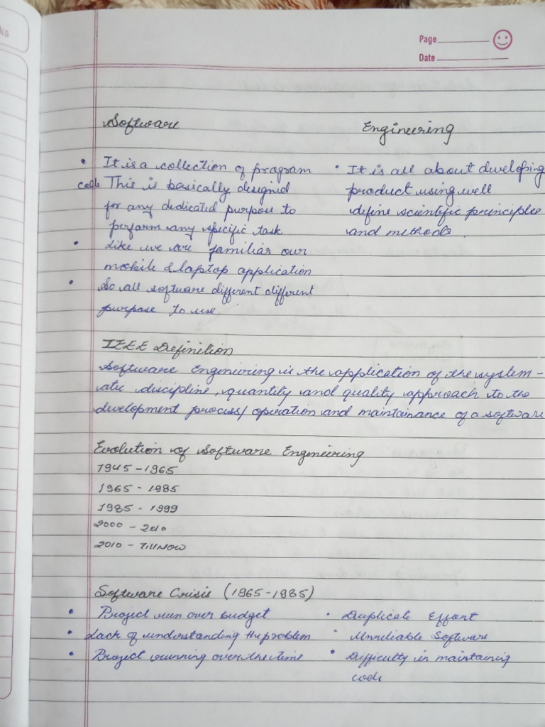 Software Engineering Pdf