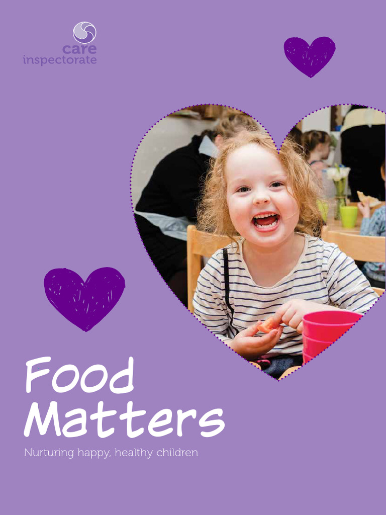 Food Matters: Nutrition for Young Children | PDF | Preschool | Child Care