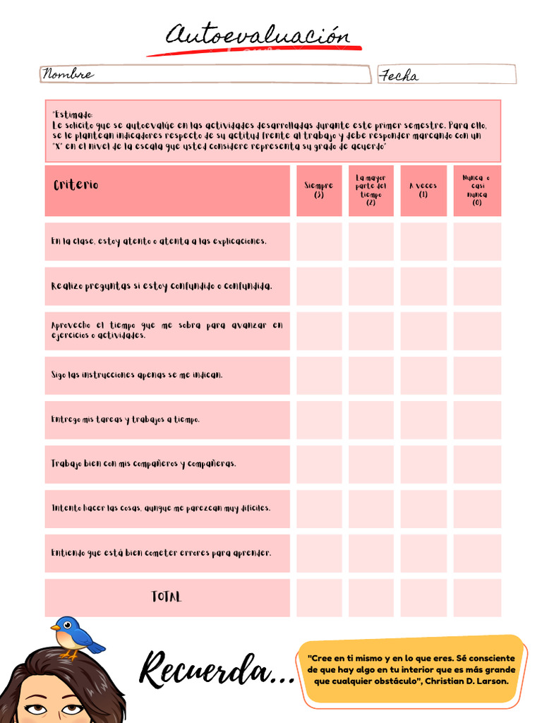 Autoevaluación | PDF