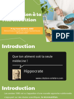 1 Introduction à La MICRONUTRITION 08 01 2024