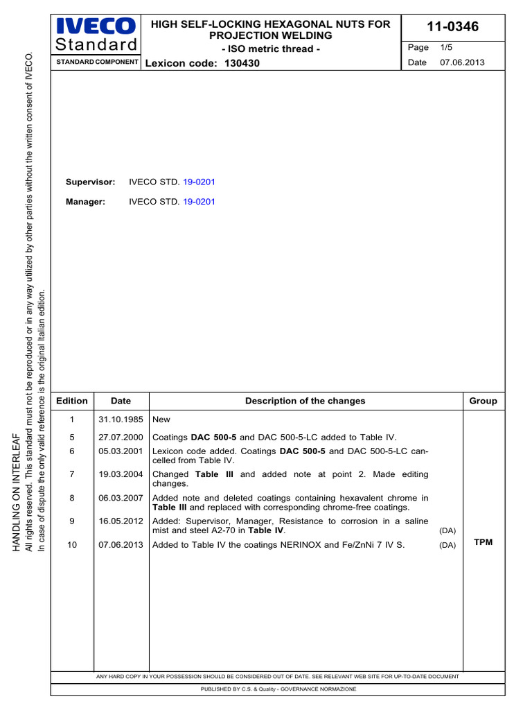 Is 11-0346 | PDF | Mechanical Engineering | Metalworking