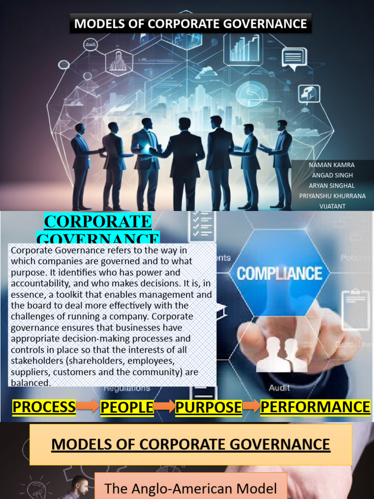 Corporate Governance Models Explained | PDF | Corporate Governance ...