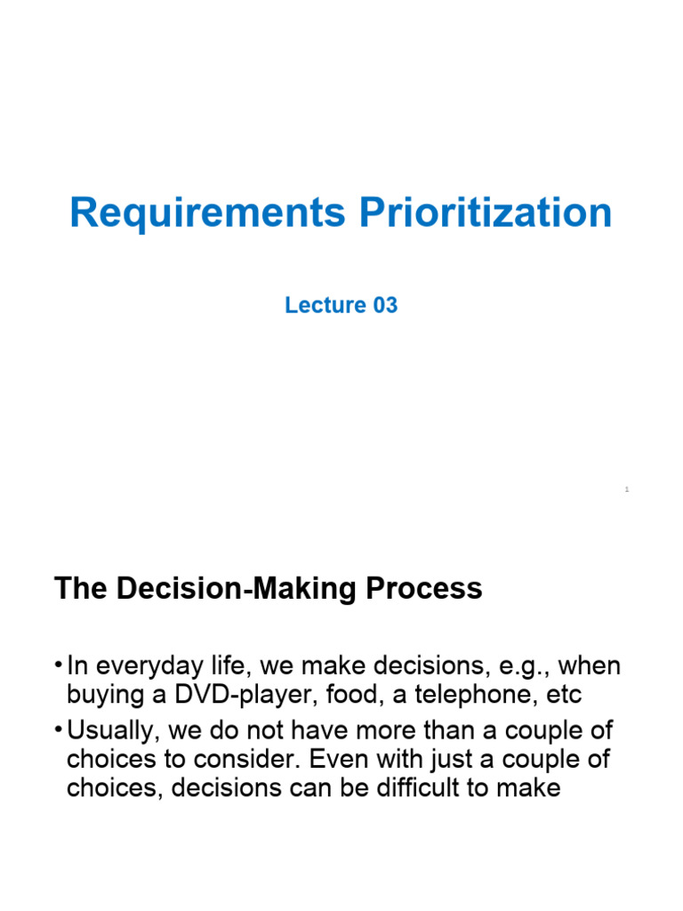 Lec 3 | PDF | Risk | Negotiation