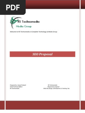 SEO Proposal