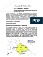 PNPD - Programa de Comunidades Vulnerables