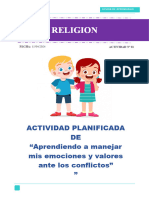 15   DE ABRIL. RELIGION 