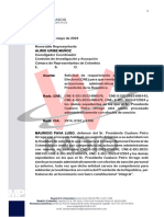 Abogado del presidente Petro pide que CNE traslade investigación a Comisión de Acusaciones