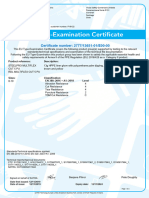 Certificado CE Cut 5 PU
