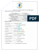 Relative Pronouns Who Which That