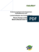 Landschaftsplan Raum Kamp-Lintfort Moers Neukirchen-Vluyn 5 Erlaeuterungsband