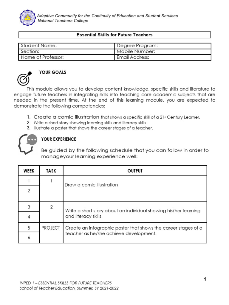 Sote essential skills for future teachers pdf learning teachers