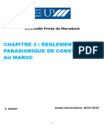 Chapitre 3 Réglement parasismique de construction au Maroc