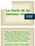 La Teoria de Las Ventanas Rotas