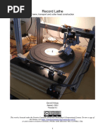 Lathe Build Instructions