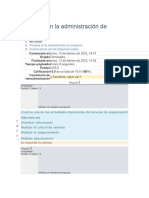 Procesos en La Administración de Proyectos Examen 3 Segunda Vuelta