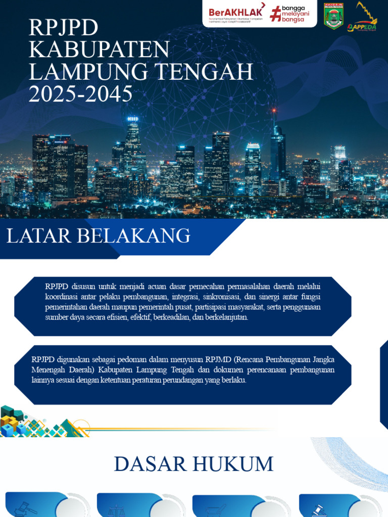 RPJPD Lampung Tengah 2025-2045 | PDF