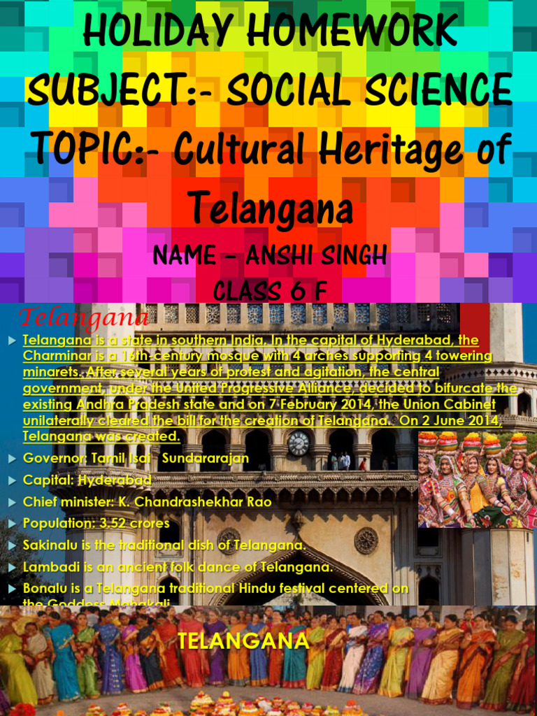 TELANGANA HISTORY NATURE CULTURE intelligence overview