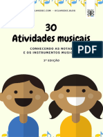30 Atividades Musicais Ed. Infantil - 3ªEdição