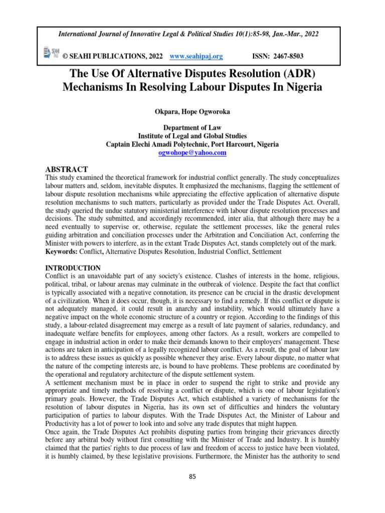 ijilps-m-9-2022-pdf-alternative-dispute-resolution-dispute-resolution