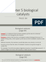 Chapter 5 Biological Catalysts