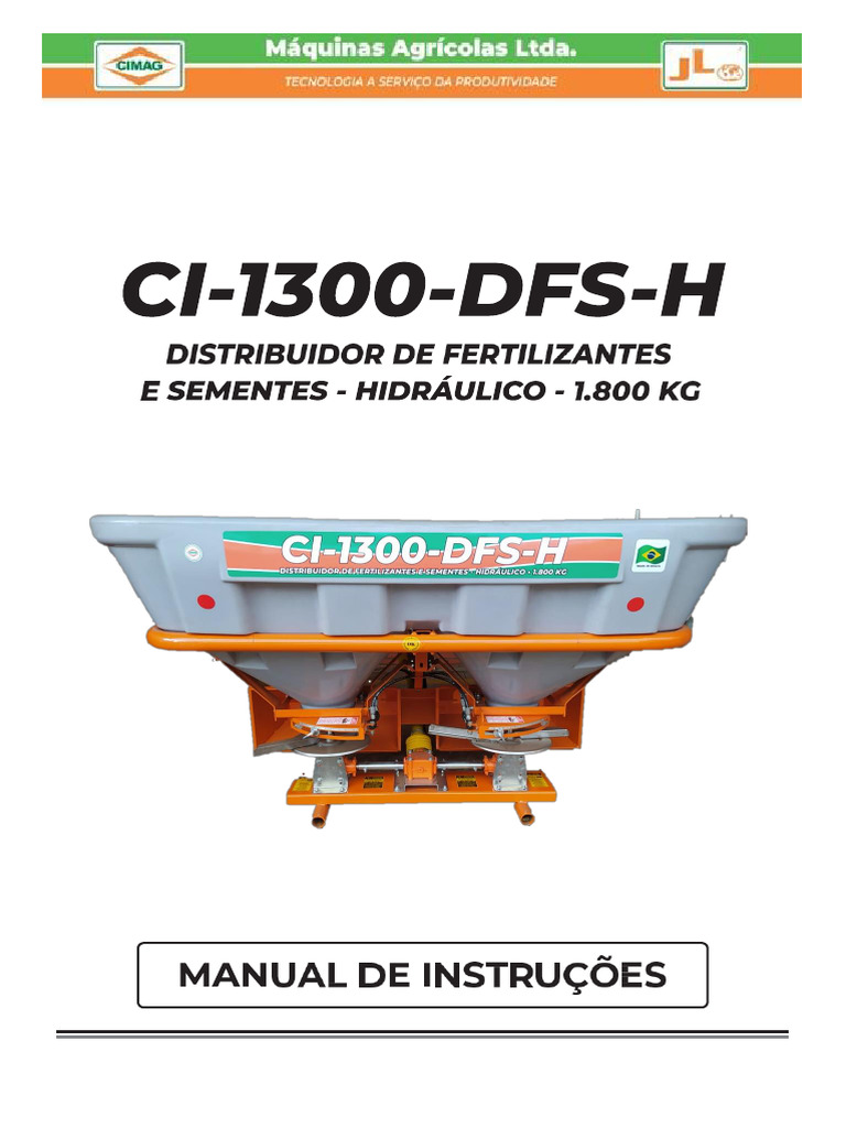 Cimag - Manual CI-1300-DFS-H 1800KG TESTE | PDF