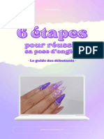 6 étapes pour réussir sa pose d'ongles - Le guide des débutants