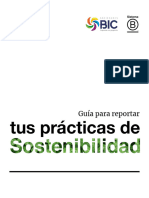 Guía para Reportar Tus Prácticas de Sostenibilidad - Primera Edición, Abril de 2024.