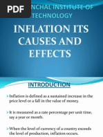 Inflation Its Causes and Effects