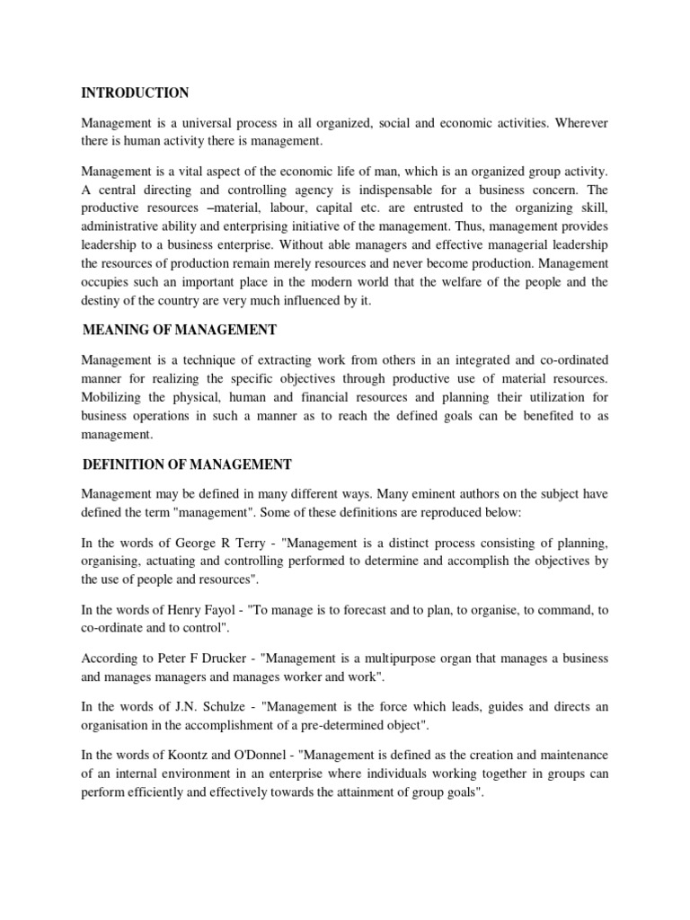 Understanding Management: Key Concepts | PDF | Planning | Leadership