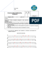 Evaluación Formativa 8º A