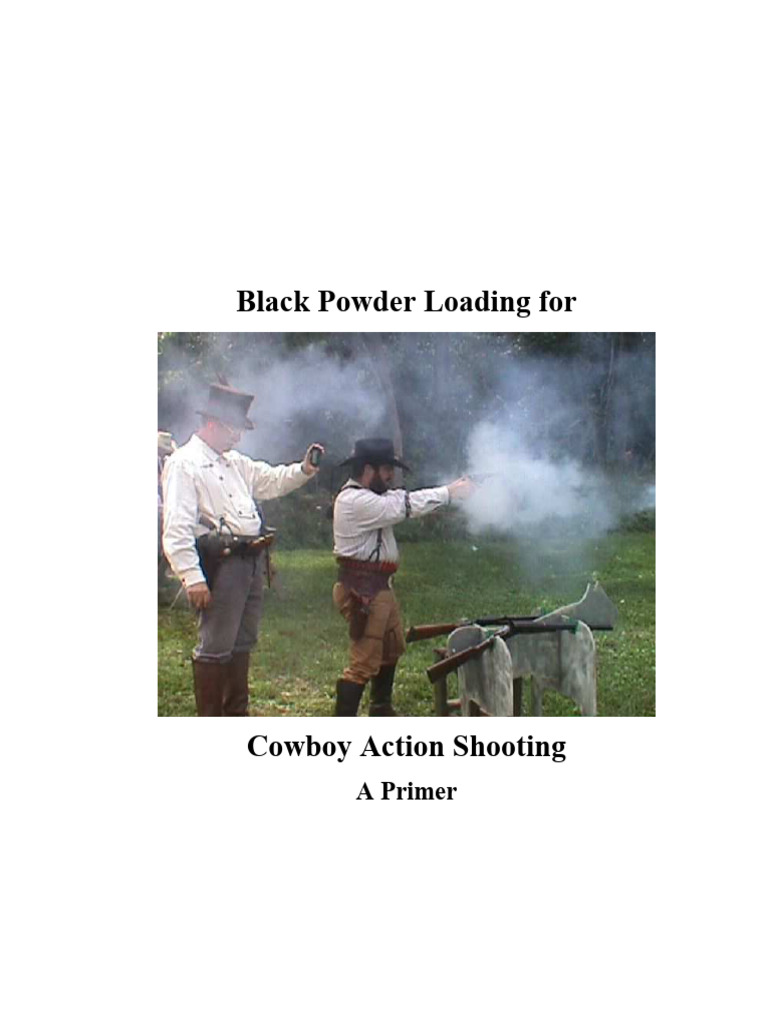 Black Powder | PDF | Cartridge (Firearms) | Rifle
