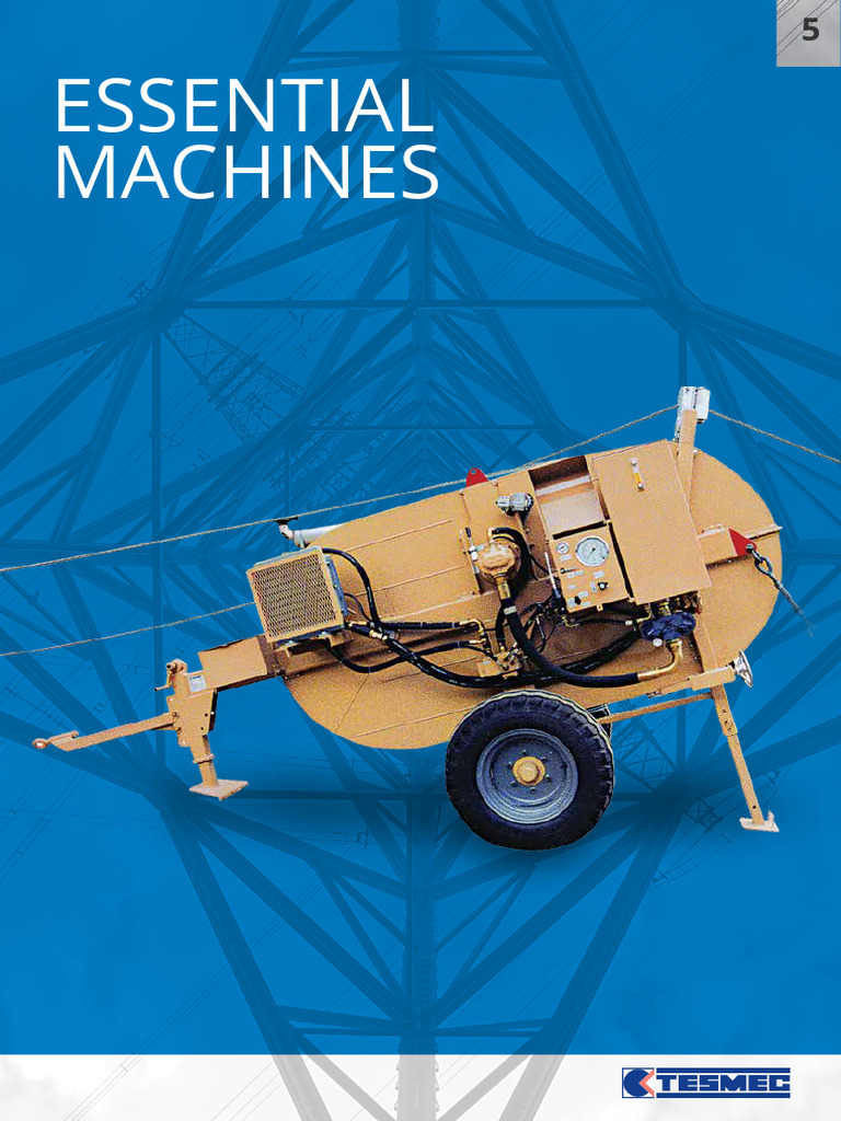Tesmec Essential Machines Overview | PDF | Machines | Engines