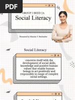 1 Social Literacy Ppt