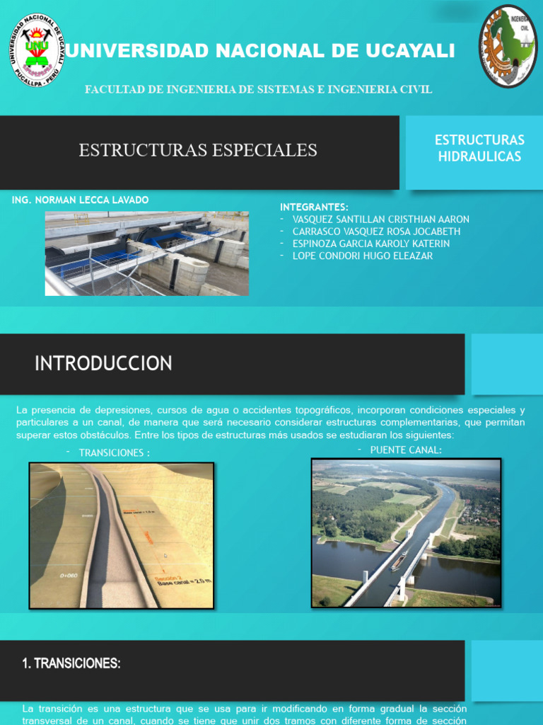 Estructuras Especiales | PDF | Canal | Puente