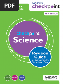 Cambridge Checkpoint Science Revision Guide