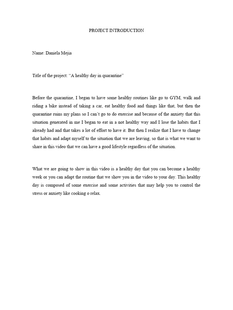 Project Introduction | PDF