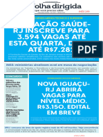 Fundação Saúde-Rj Inscreve para 3.594 VAGAS ATÉ Esta Quarta, Dia 11. ATÉ R$7.282