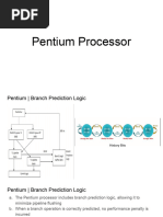 Pentium Processor - Branch Prediction, Cache Organization - Code Cache