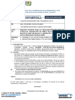 Informe #100-2024-Sgelo-Mph-Cdai-Solicito Viaticos para Traslado A La Ciudad de Huánuco y Realizar La Coordinación Con El Programa Trabaja Perú.