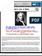 Newton's Laws of Motion