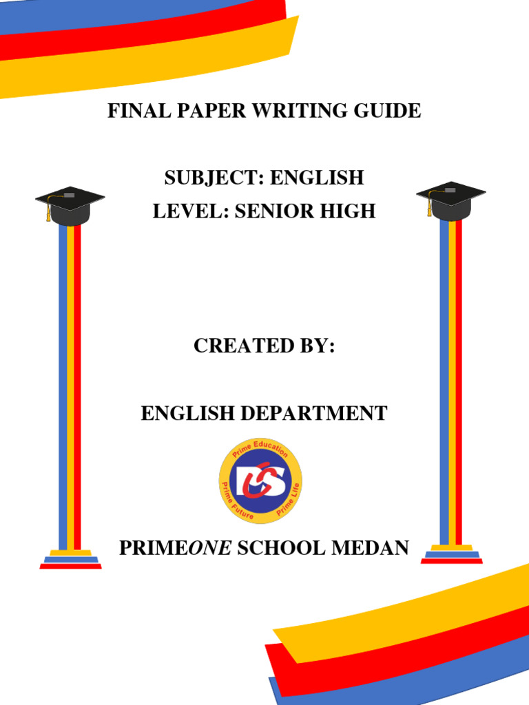 Sh3 - Final Paper Writing Guide | PDF | Argument | Data