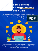 Secrets for a High Paying Tech Job