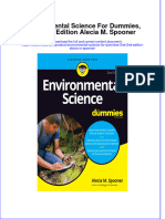 Read Online Textbook Environmental Science For Dummies 2Nd 2Nd Edition Alecia M Spooner Ebook All Chapter PDF