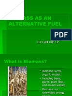 Biomass As An Alternative Fuel: by Group 12