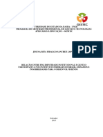 Relação entre PDI, Identidade Institucional e Gestão Participativa